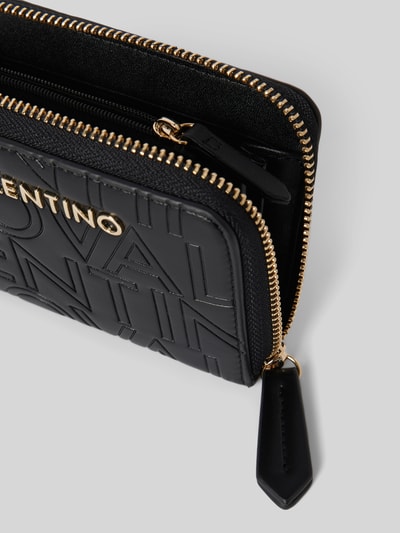 VALENTINO BAGS Portemonnee met labelapplicatie, model 'LIO' Zwart - 3