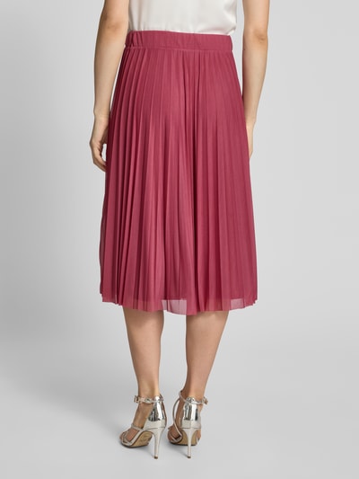 GUIDO MARIA KRETSCHMER WOMAN Midirock mit Plisseefalten Modell 'Astrid' Altrosa 5