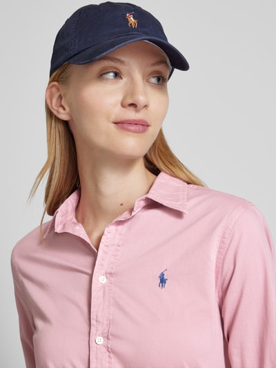 Polo Ralph Lauren Overhemdjurk met logostitching Rosé - 3