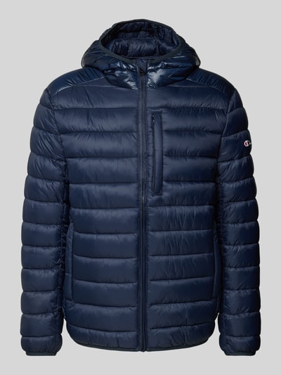 CHAMPION Steppjacke mit Label-Print Marine 1