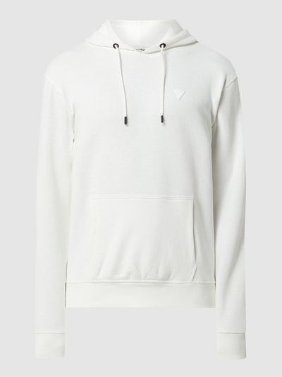 GUESS Hoodie mit Logo-Applikation Offwhite 2