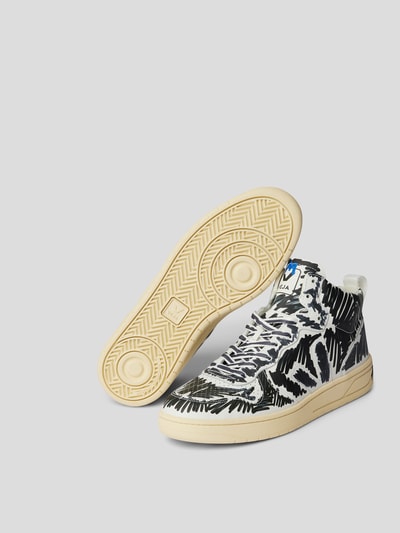 Marni High-Top-Sneaker aus Leder Schwarz 6