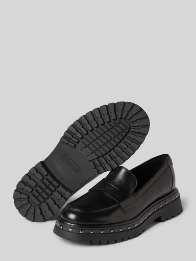 Tamaris Loafer aus echtem Leder  Black 4