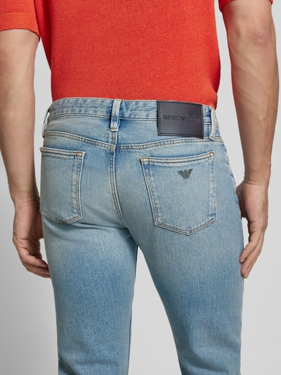 Emporio Armani Jeans mit 5-Pocket-Design Jeansblau 3