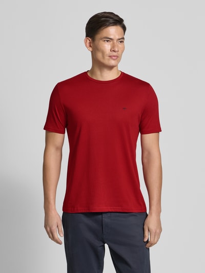 Fynch-Hatton T-shirt z wyhaftowanym logo Czerwony 4