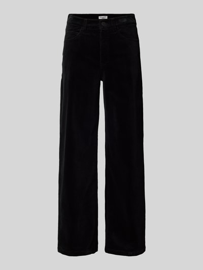 Marc O'Polo Denim Wide Leg Cordhose aus Baumwoll-Mix Black 2
