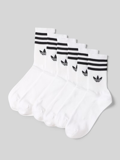 adidas Originals Skarpety z logo w zestawie 6 szt. Biały 1