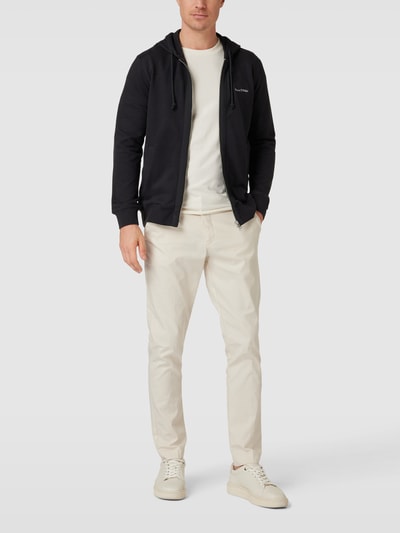 Marc O'Polo Sweatjacke mit Kapuze Modell 'Sweatjacket' Schwarz 1