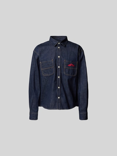 Dsquared2 Jeanshemd mit Knopfleiste Dunkelblau 2