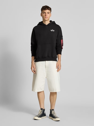 Alpha Industries Hoodie met capuchon Zwart - 1