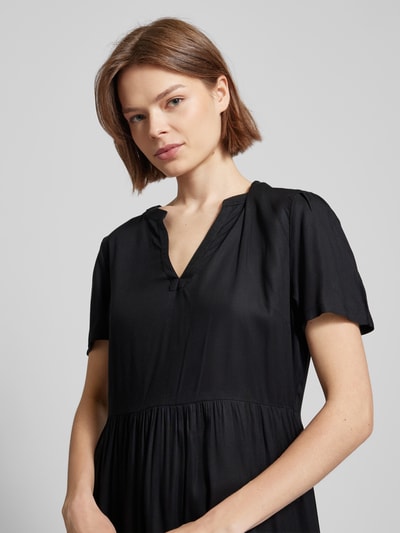 Only Sukienka mini z wiskozy z kwiatowym wzorem model ‘ZALLY LIFE’ Czarny 3