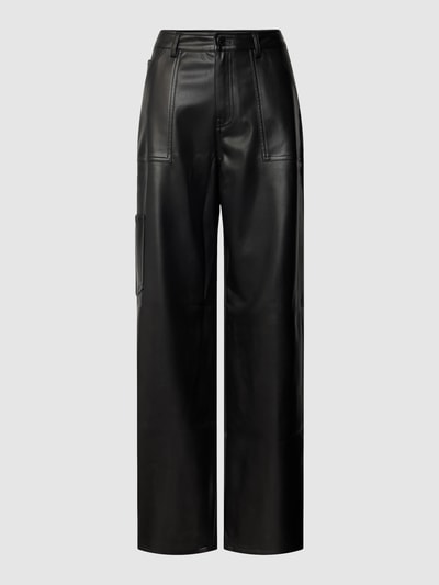 Tommy Jeans Hose in Leder-Optik Modell 'DAISY' Black 2