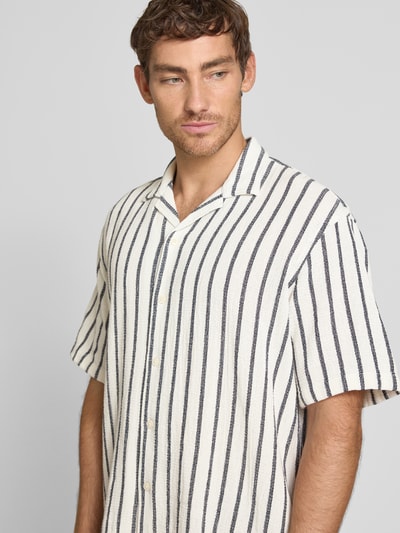 SELECTED HOMME Freizeithemd mit Knopfleiste Offwhite 3