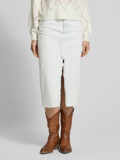 Hugo Blue Spódnica jeansowa z 5 kieszeniami model ‘Galita’ Jasnoniebieski 4