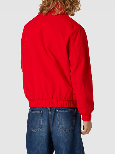 Tommy Jeans Jacke mit Label-Stitching Modell 'ESSENTIAL' Rot 5