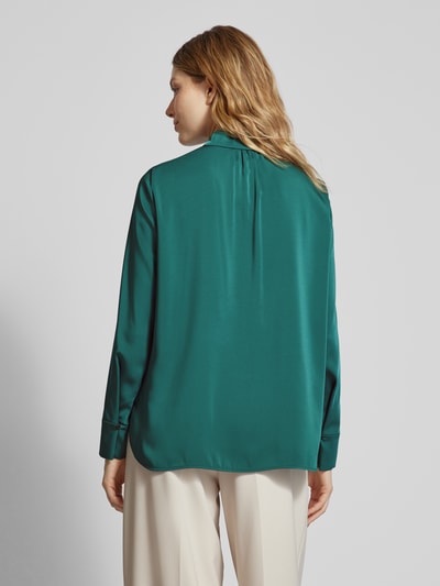 Marc Cain Blouse met opstaande kraag Donkergroen - 5