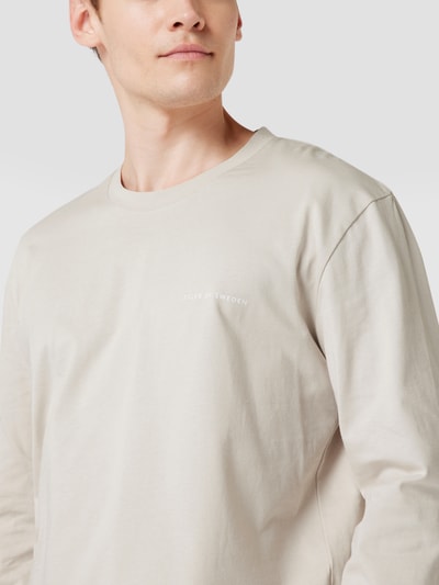 Tiger Of Sweden Longsleeve mit Label-Print Sand 3