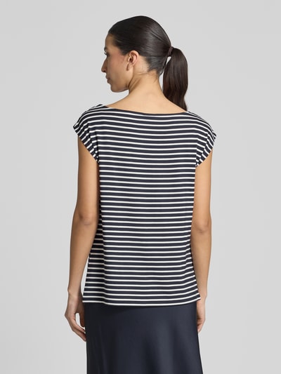 s.Oliver BLACK LABEL Loose Fit T-Shirt aus Viskose-Mix Offwhite 5