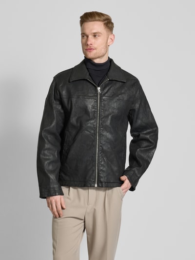 HUGO Jacke mit Reißverschluss Black 4