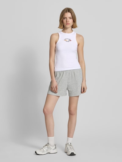 REVIEW Tanktop mit Rundhalsausschnitt Weiss 1