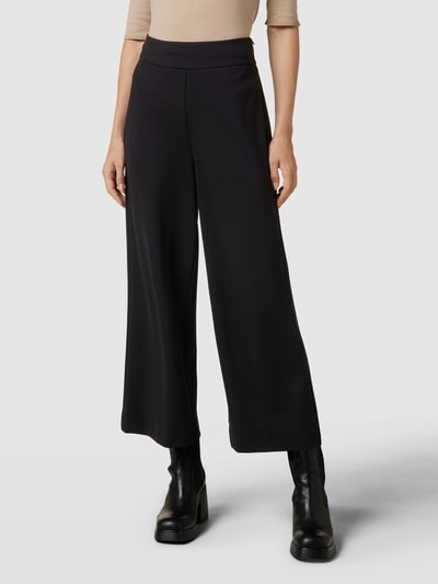 OPUS Culotte met elastische band, model 'Misha' Zwart - 4