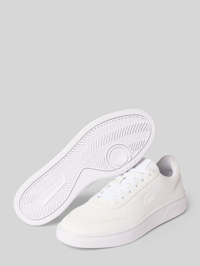 Produktfoto, Sneaker mit Logo-Prägung Modell 'Court Pro' von Lacoste in Weiß mit strukturierter Sohle, Herren Sneaker von Lacoste