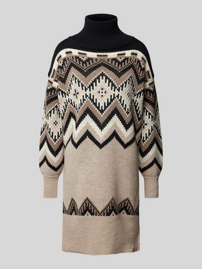 Dale of Norway Strickkleid mit Turtleneck Modell 'SKÅLA' Sand 2