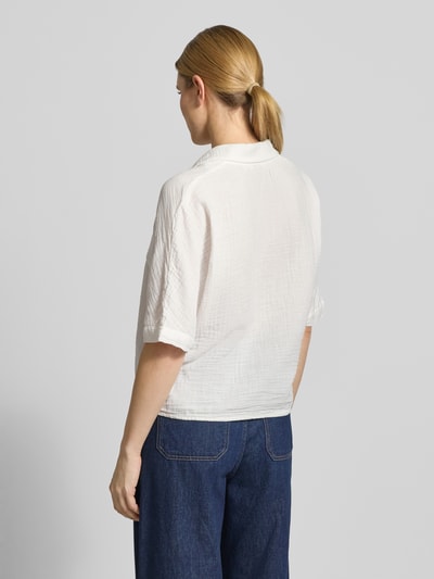 ONLY regular fit overhemdblouse van puur katoen model 'THYRA' Offwhite - 5