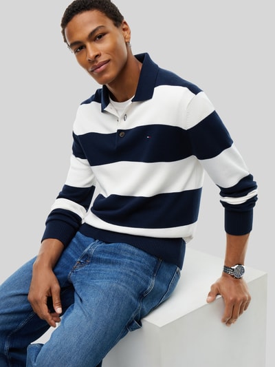 Tommy Jeans Pullover mit Logo-Detail Marine 3