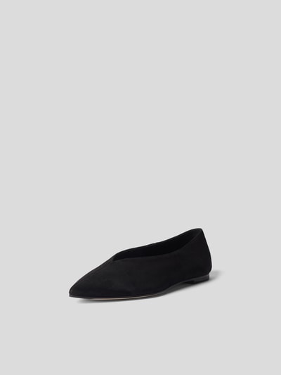 Aeyde Ballerinas aus Leder Schwarz 2