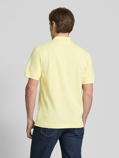 Lacoste Classic fit poloshirt met labelbadge Lichtgeel - 5