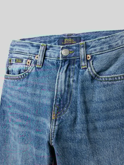 Polo Ralph Lauren Kids Relaxed Fit Jeans mit Label-Detail Blau 2
