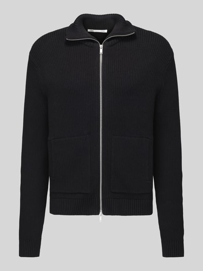 ONLY & SONS Strickjacke mit Zweiwege Reißverschluss Black 2