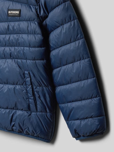 Name It Gewatteerd jack met steekzakken Marineblauw - 2