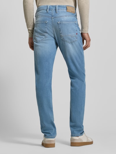 MAC Regular Fit Jeans mit 5-Pocket-Design Hellblau 5