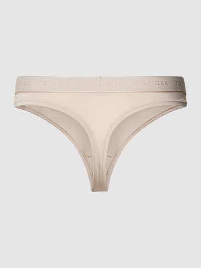 TOMMY HILFIGER String met labelpatch, model 'ESTABLISHED' Beige - 3