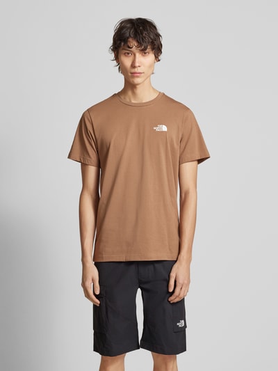 The North Face T-Shirt mit Label-Print Modell 'SIMPLE DOME' Mud 4