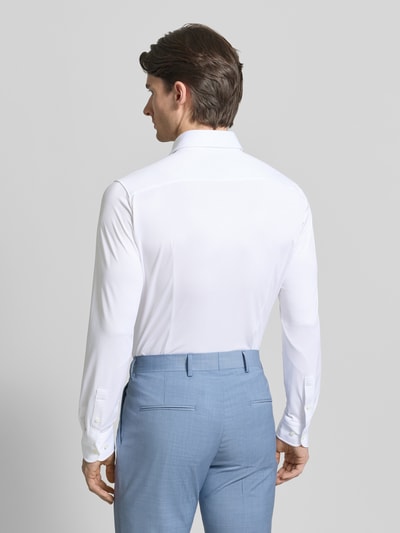 BOSS Slim Fit Businesshemd aus atmungsaktivem Material Modell 'P-HANK-SPREAD' Weiss 5