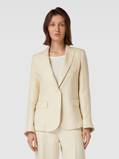 Weekend Max Mara Blazer met klepzakken, model 'NALUT' Zand - 4