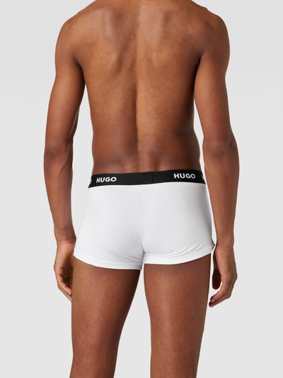 HUGO Boxershort met labeldetails in een set van 3 stuks Wit - 4