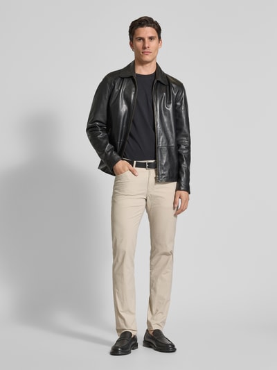 Brax Hose mit Eingrifftaschen Modell 'Cadiz' Beige 1