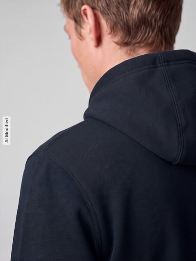 Tommy Hilfiger Hoodie mit Logo-Schriftzug Marine 3