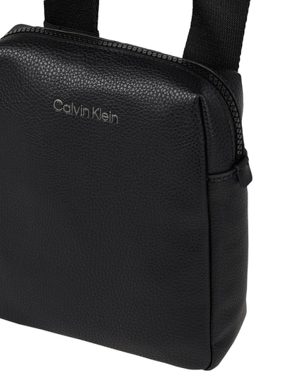 CK Calvin Klein Torba na ramię z imitacji skóry Czarny 3