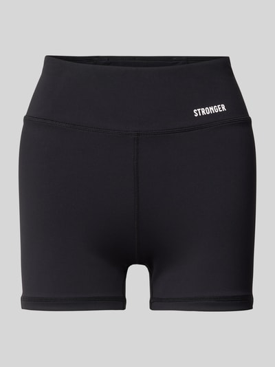 Stronger Shorts mit elastischem Bund Modell 'Alma' Black 2