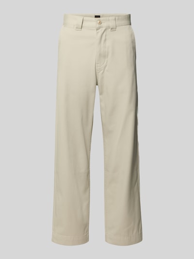 BOSS Orange Straight Leg Chino aus Baumwoll-Mix Beige 2