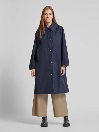 Barbour Mantel mit Umlegekragen Modell 'SONNET' Marine 4