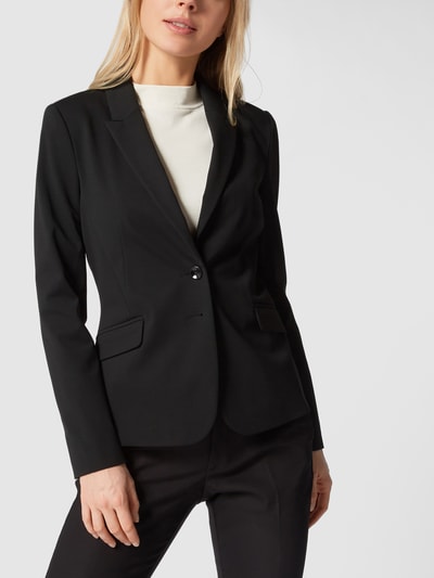 comma Blazer mit 2-Knopf-Leiste  Schwarz 4