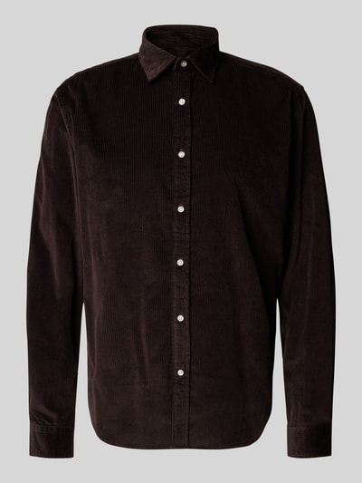 MCNEAL Vrijetijdsoverhemd met knoopsluiting Chocoladebruin - 2