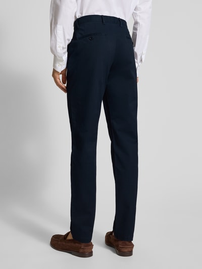 Tommy Hilfiger Regular fit chino van katoenmix, model 'DENTON' Marineblauw - 5