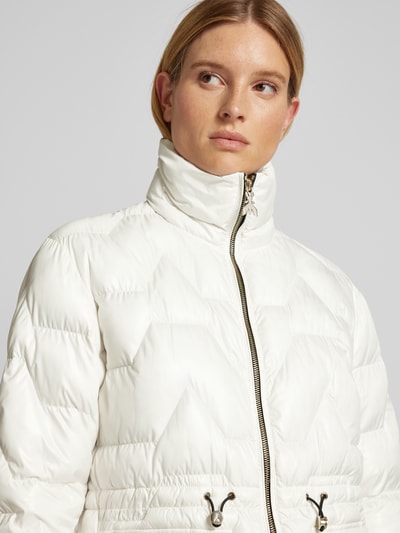 Patrizia Pepe Steppjacke mit Stehkragen Offwhite 3